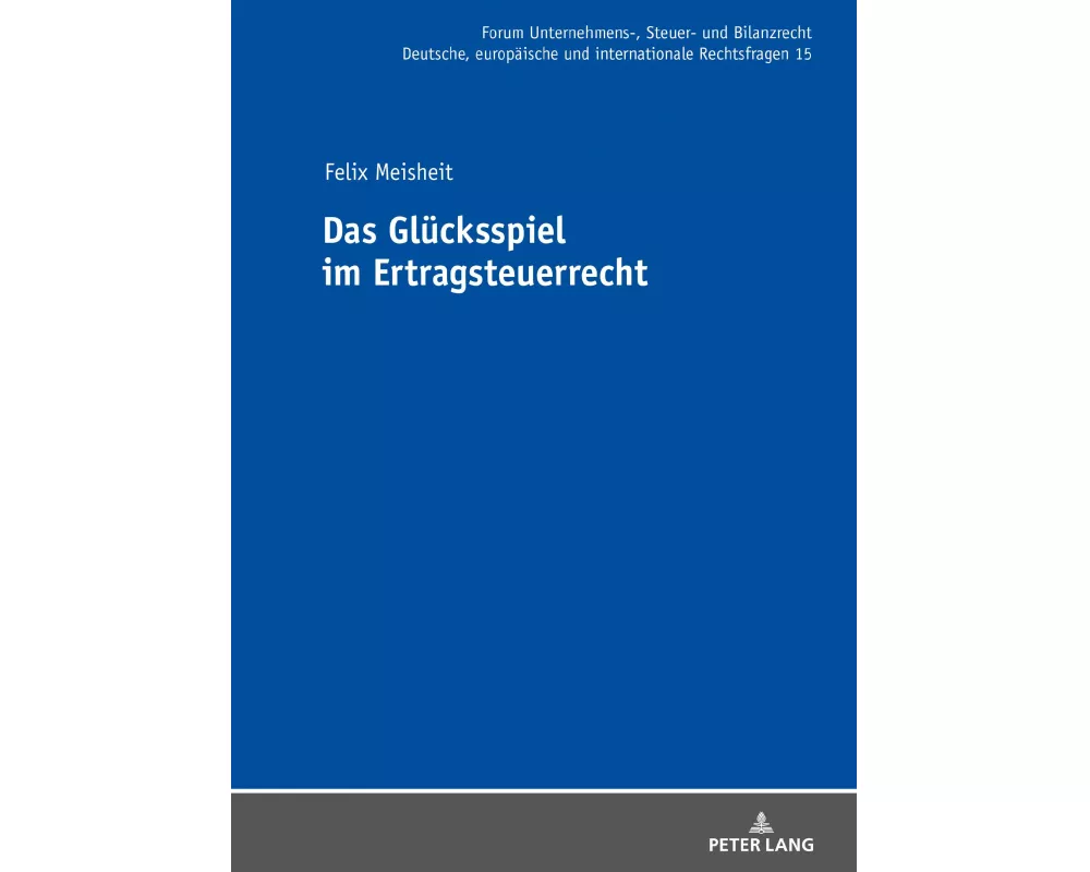 Das Glücksspiel im Ertragsteuerrecht