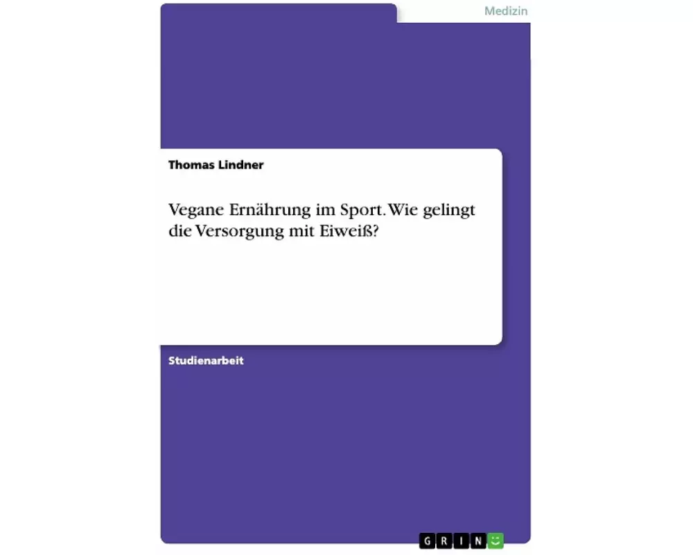 Vegane Ernährung im Sport. Wie gelingt die Versorgung mit Eiweiß?