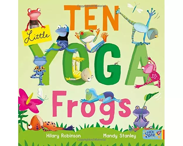 Ten Little Yoga Frogs