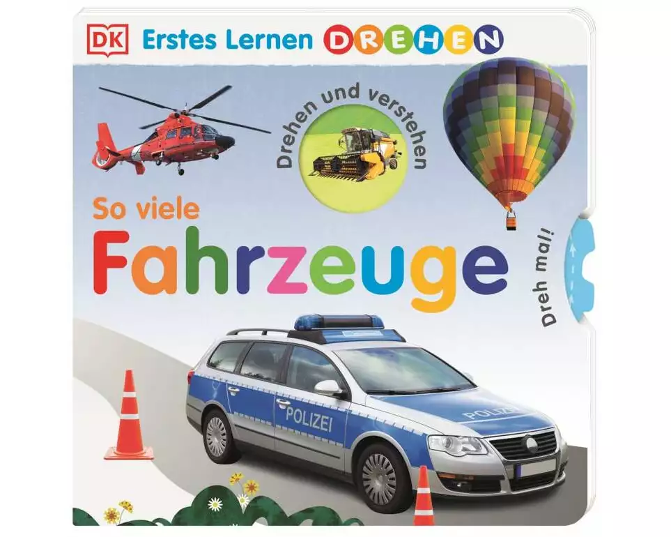 Erstes Lernen Drehen. So viele Fahrzeuge
