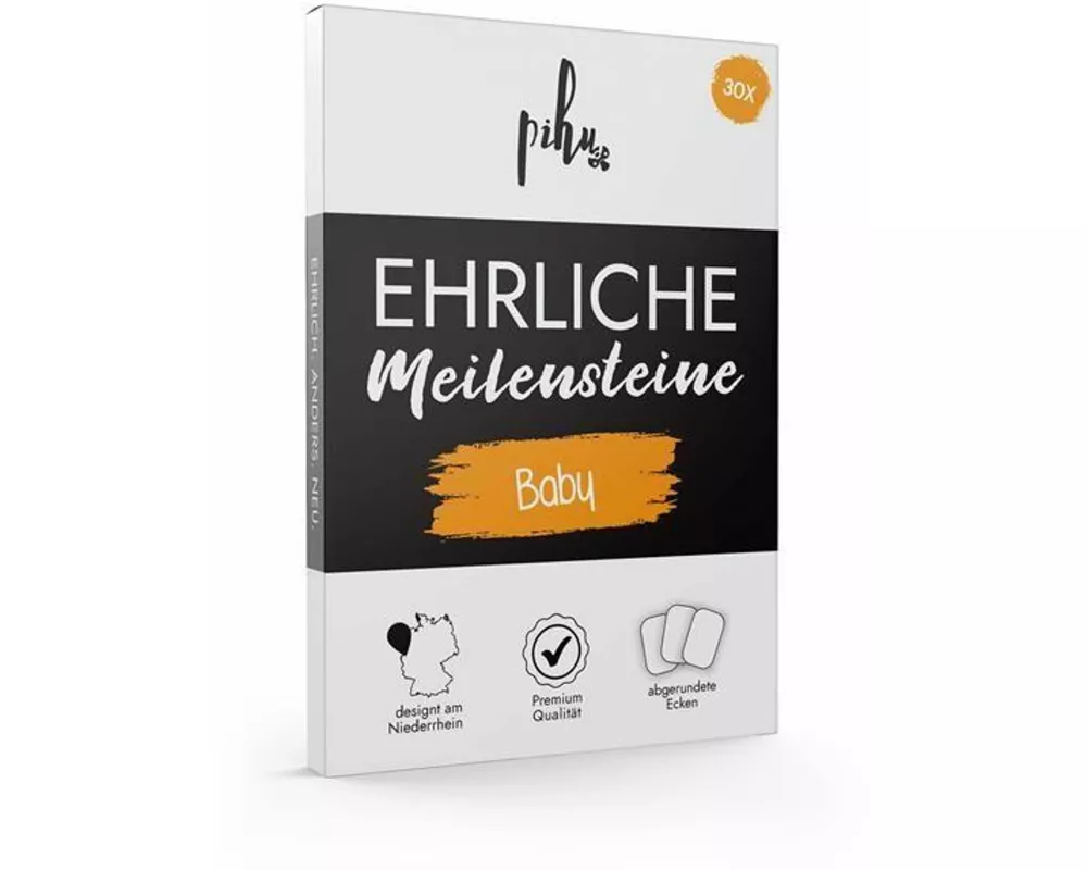 SIMON & JAN - Meilensteinkarten Baby