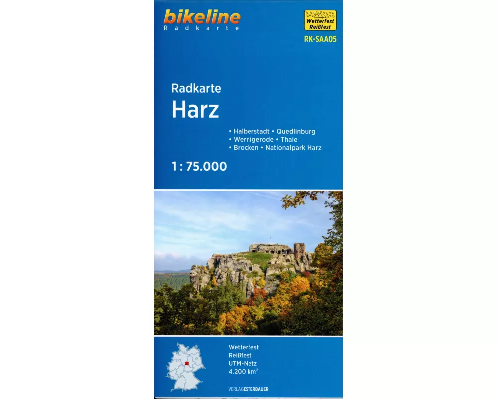 Radkarte Harz (RK-SAA05)