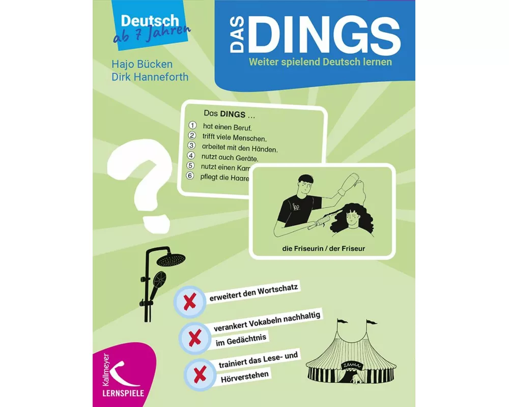 Das Dings: Weiter spielend Deutsch lernen