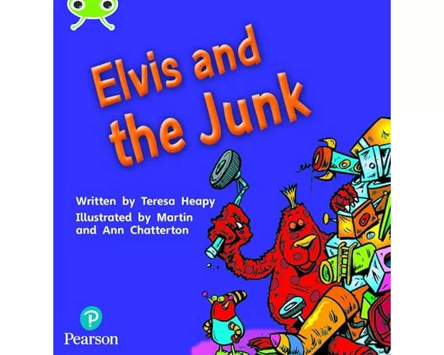 Bug Club Phonics - Phase 4 Unit 12: Elvis and the Junk