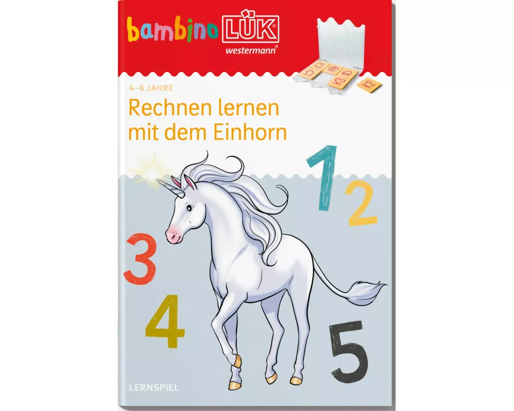 bambinoLÜK. 4/5/6 Jahre - Vorschule Rechnen lernen mit dem Einhorn