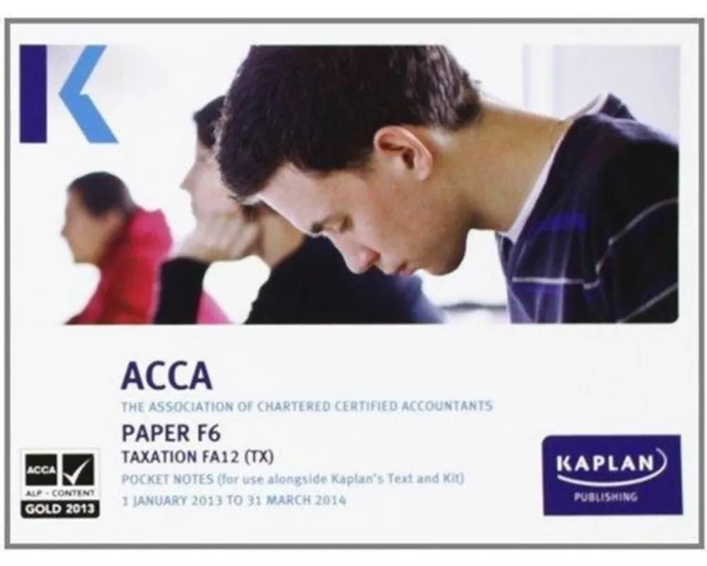 F6 Taxation - Pocket Notes