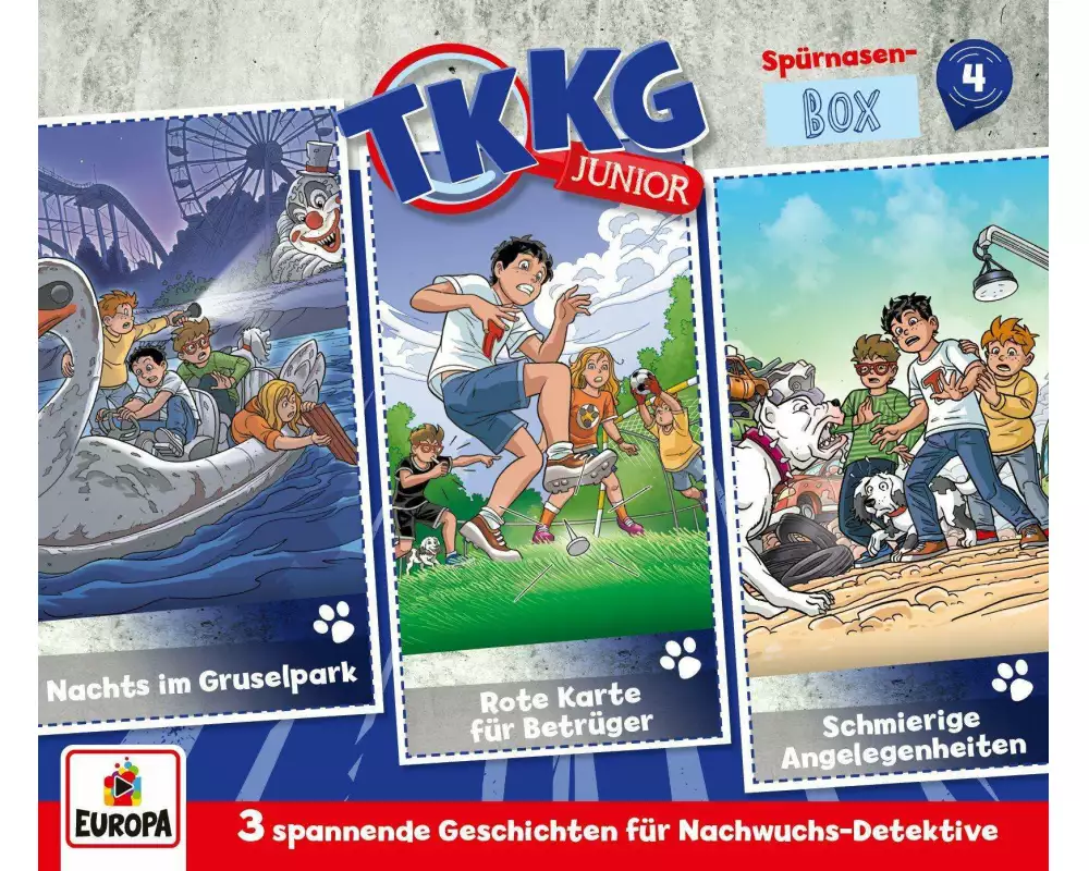 TKKG Junior SpürnasenBox 4 (Folgen 10 - 12) (3 AudioCDs)