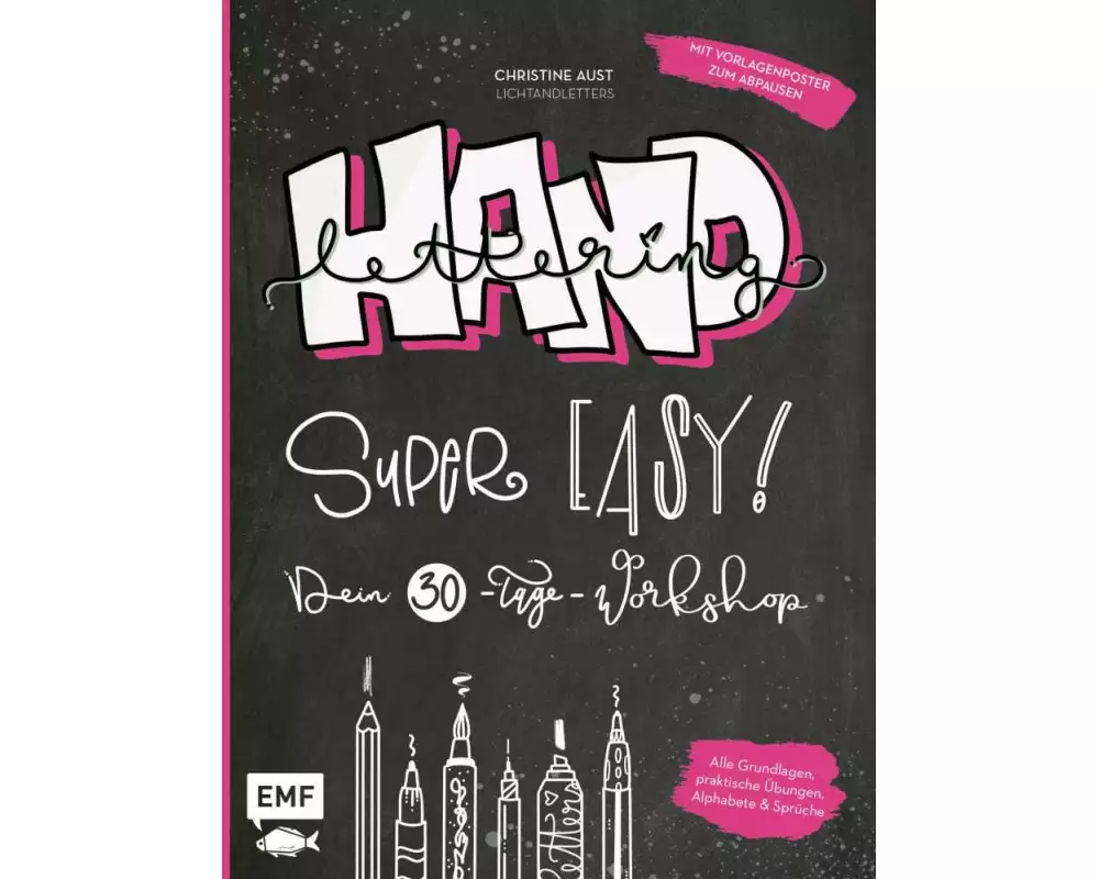 Handlettering – Super easy! Dein 30-Tage-Workshop