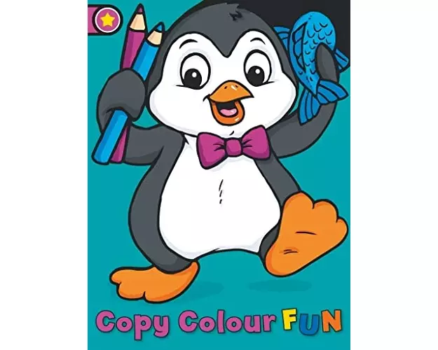 Copy Colour Fun: Penguin