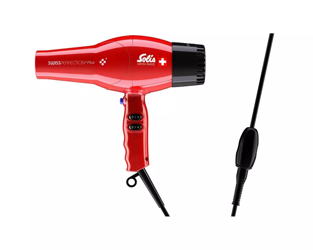 Solis Haartrockner Swiss Perfection Plus 3801 Rot