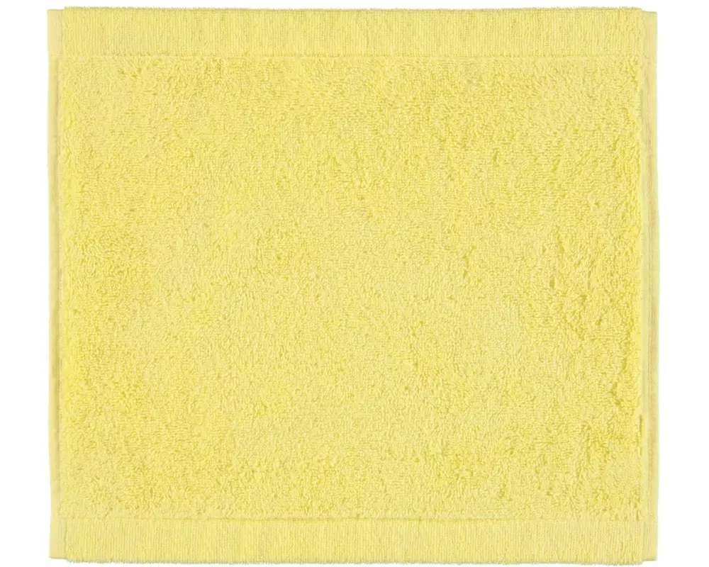 Cawö Waschlappen Lifestyle Uni 30 x 30 cm, Gelb