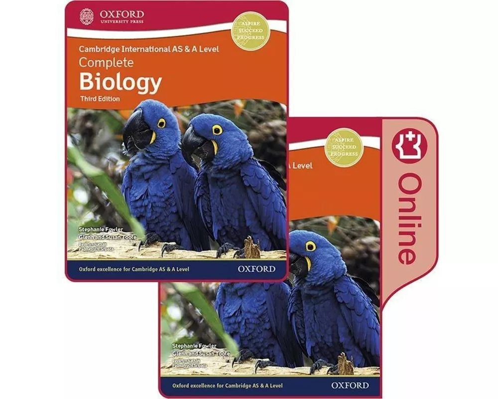 Cambridge International AS & A Level Complete Biology Enhanced Online & Print Student Book Pack