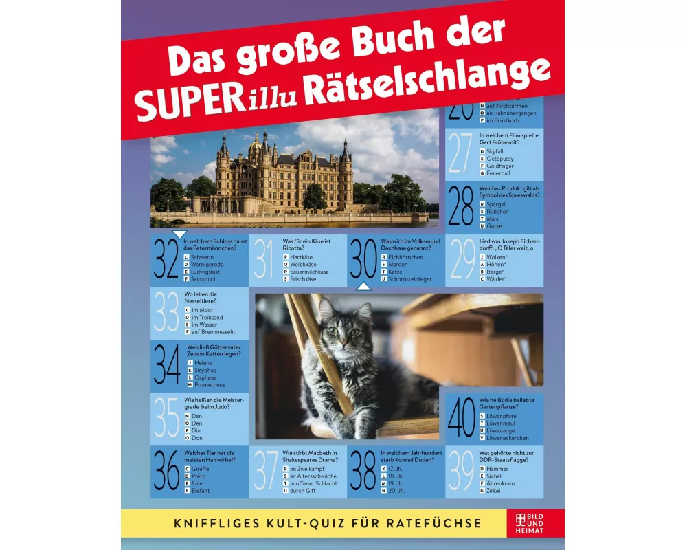 Das große Buch der SUPERillu-Rätselschlange