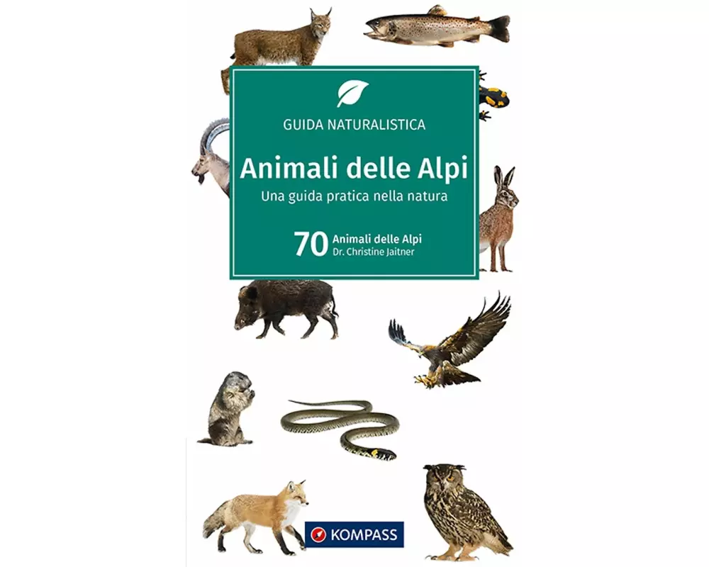 KOMPASS guida naturalistica Animali delle Alpi