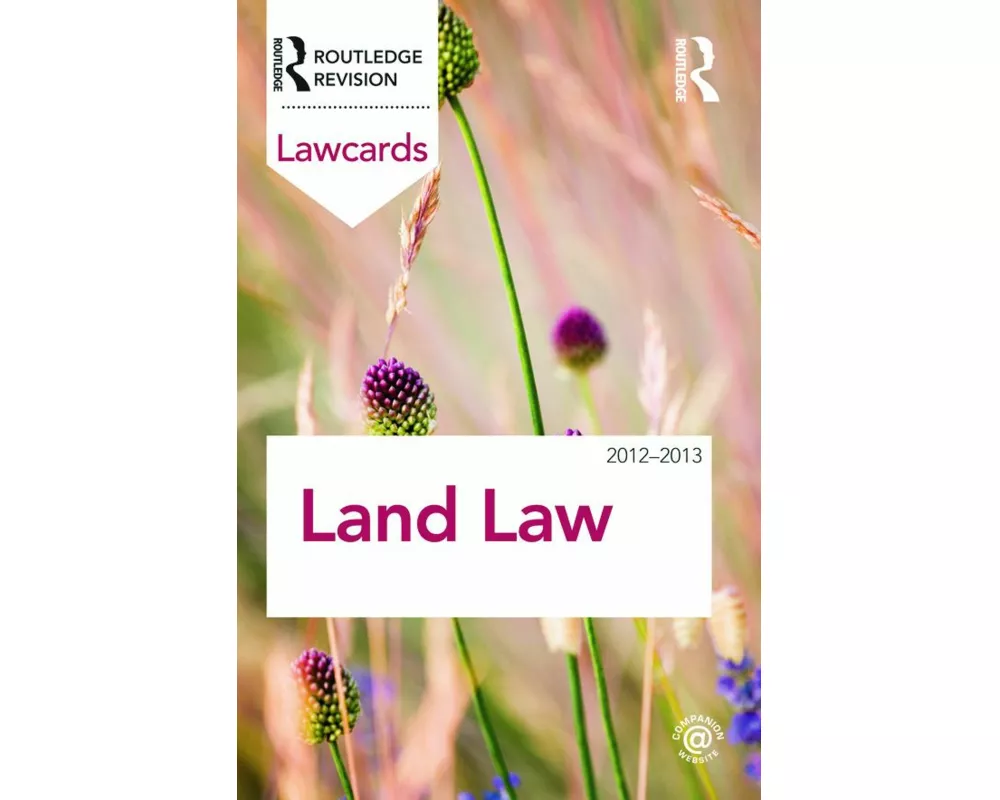 Land Law Lawcards 2012-2013