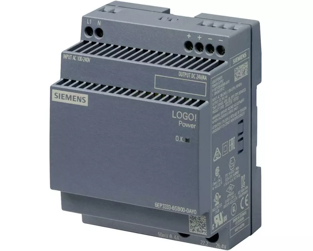 Siemens LOGO!Power/1AC/DC24 V/4A/EX Erweiterung