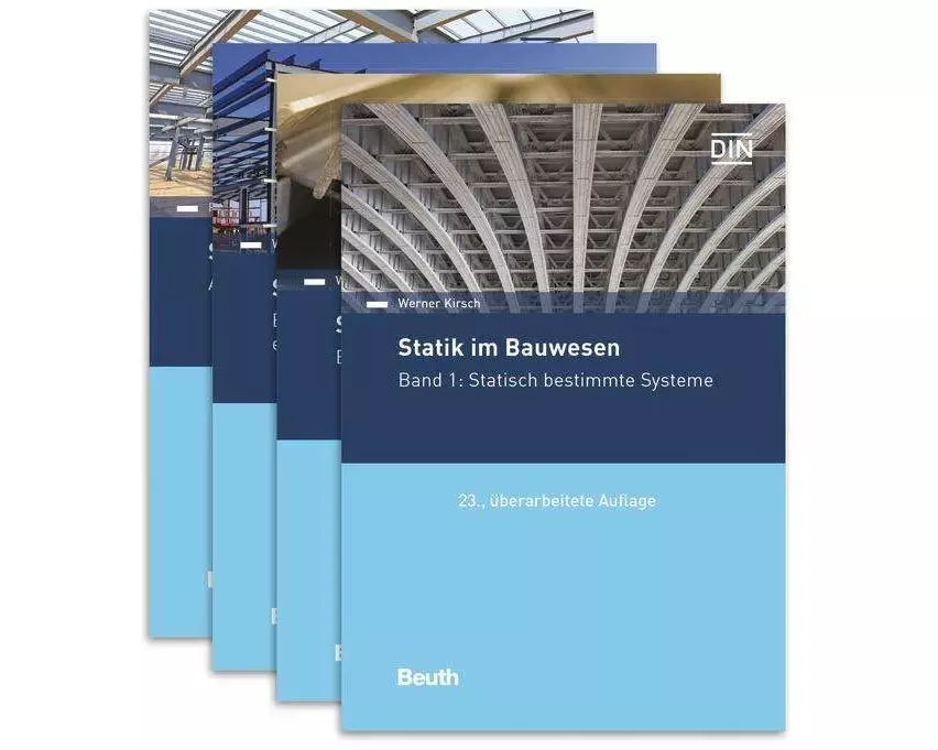 Statik im Bauwesen komplett - 4 Bände