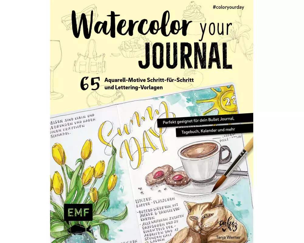 Watercolor your Journal #coloryourday