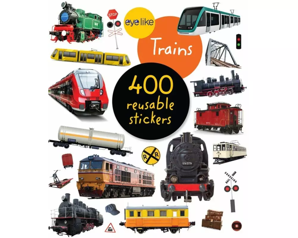 Eyelike Stickers: Trains