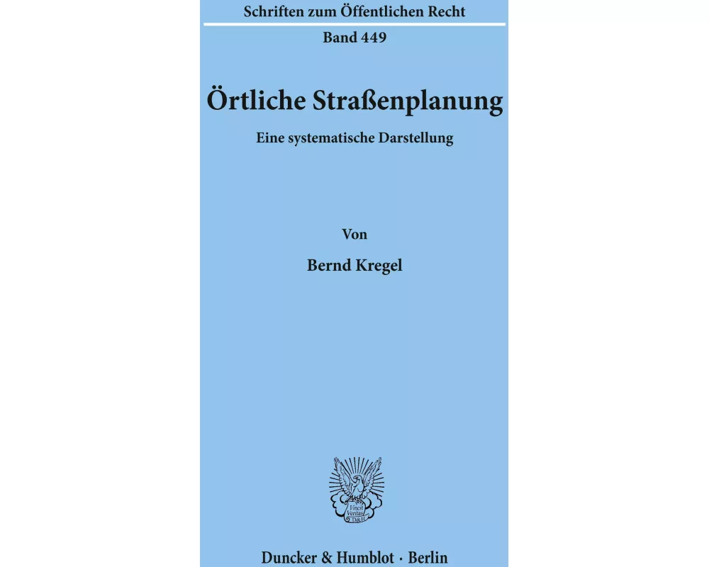 Örtliche Straßenplanung