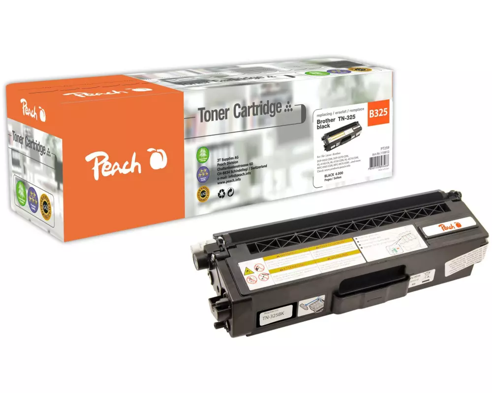 Peach Toner Brother TN-325BK Black