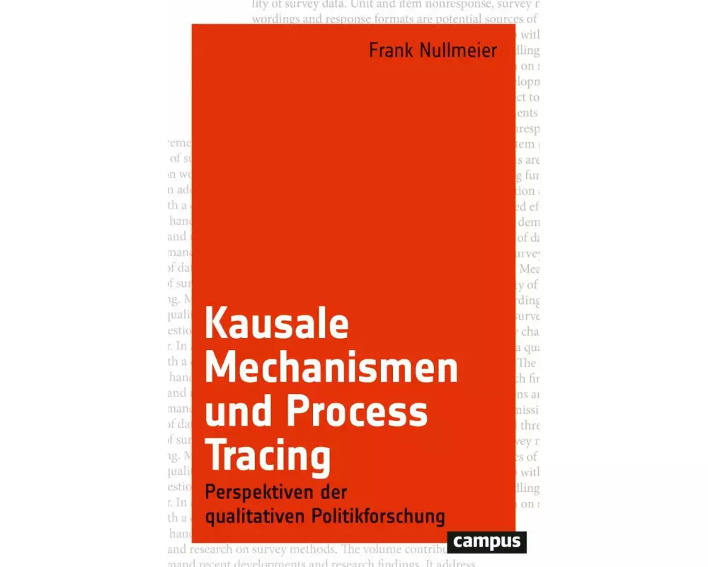 Kausale Mechanismen und Process Tracing