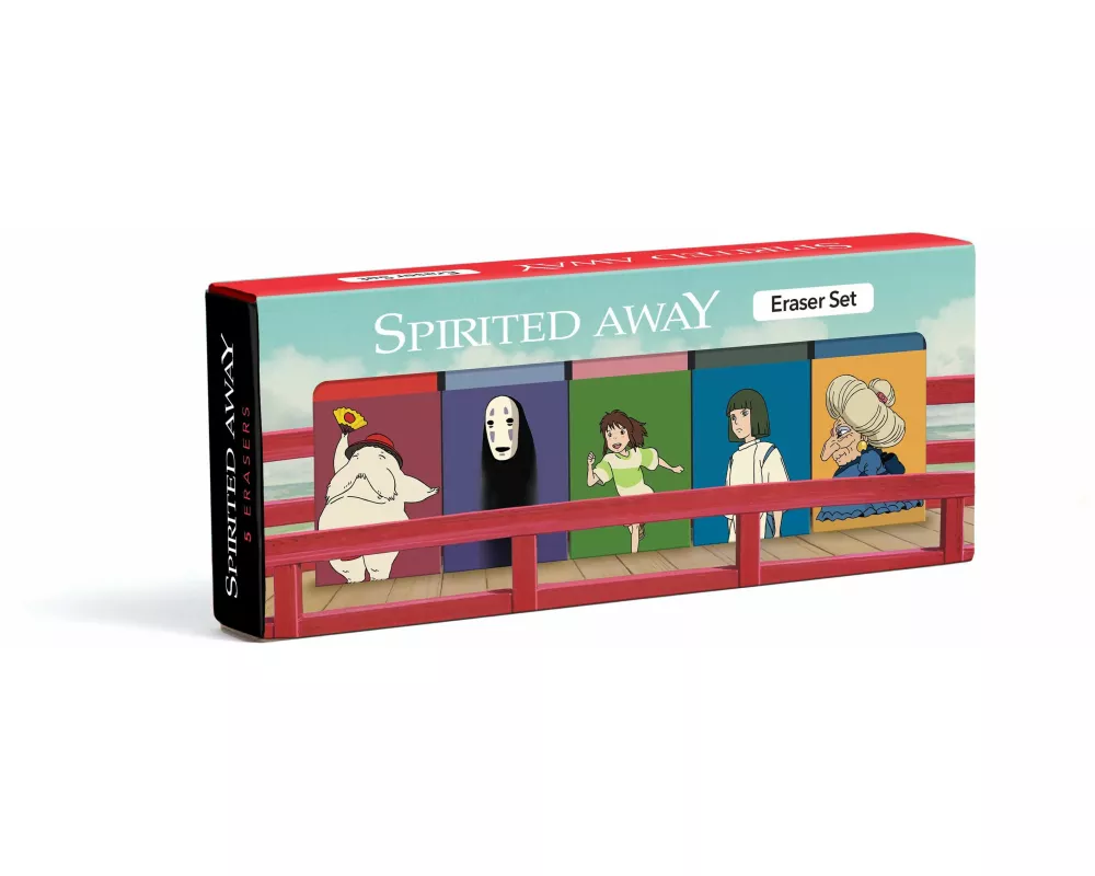 Studio Ghibli Spirited Away Eraser Set