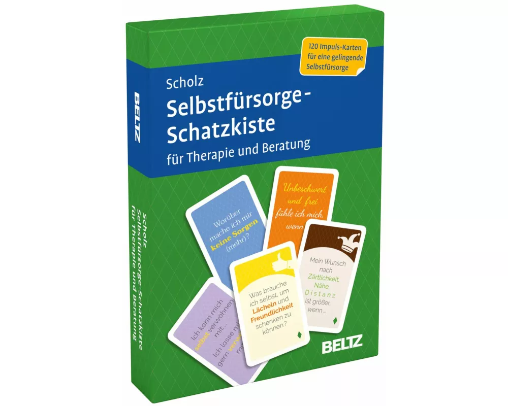 Selbstfürsorge-Schatzkiste für Therapie und Beratung