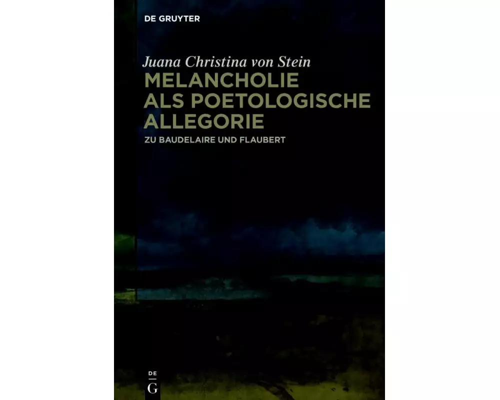 Melancholie als poetologische Allegorie
