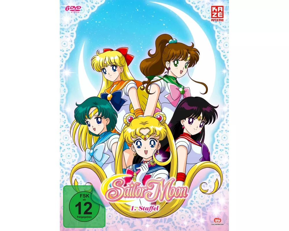 Sailor Moon - Staffel 1 - DVD Box (Episoden 1-46) (6 DVDs)