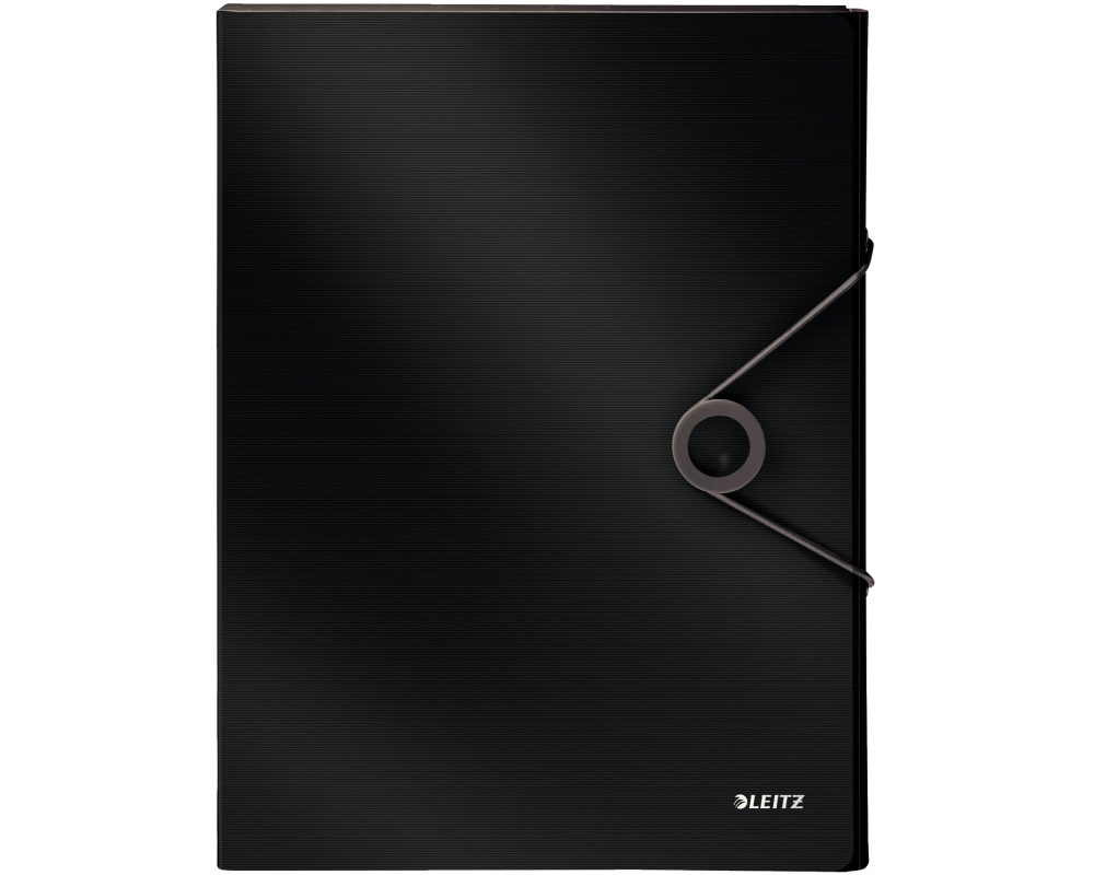 LEITZ Ablagebox Solid PP A4 45681095 schwarz