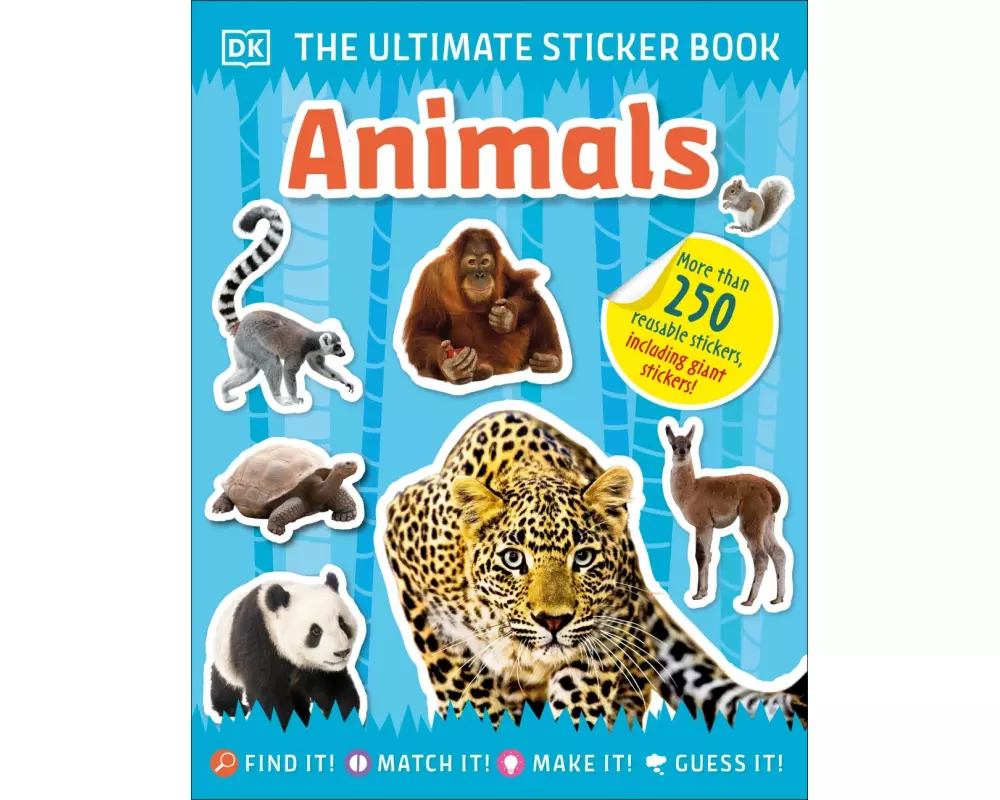 Ultimate Sticker Book Animals