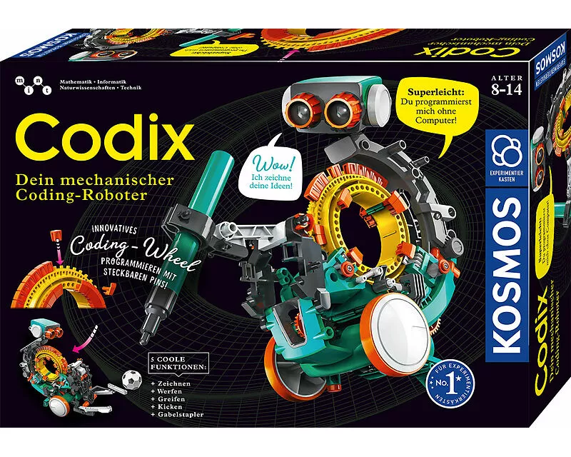 Codix - Dein mechanischer Coding-Roboter