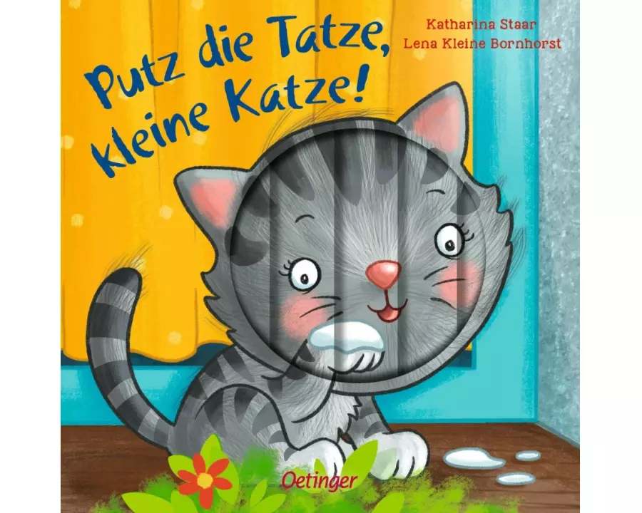 Putz die Tatze, kleine Katze!