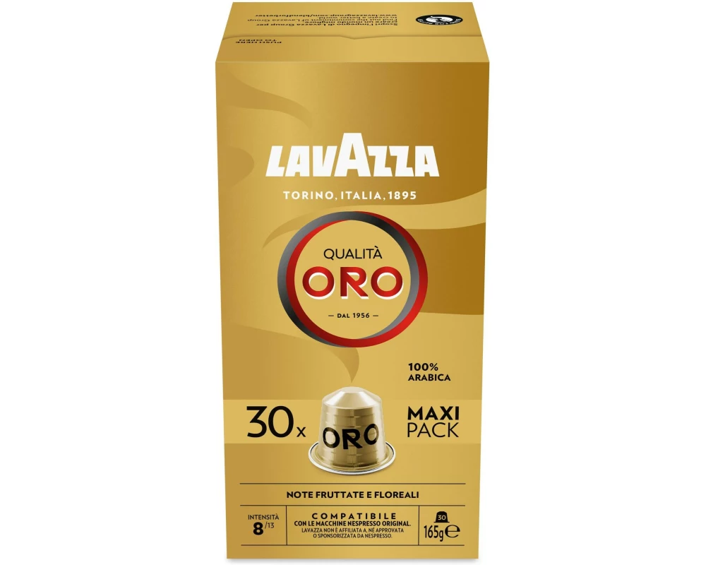 Lavazza Kaffeekapseln Qualità Oro Kaffee 30 Stück