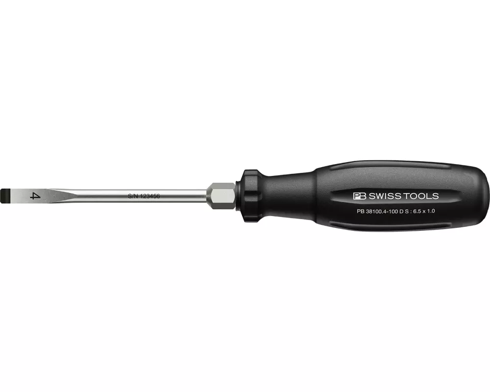 PB Swiss Tools Schlitz-Schraubenzieher SwissGrip Evo PB 38100.4-100