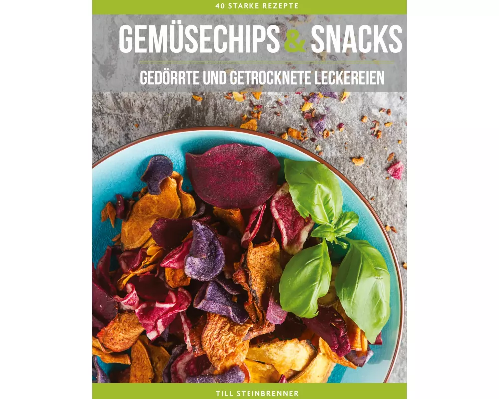 Gemüsechips und Snacks