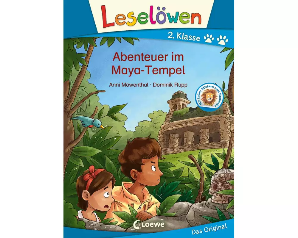 Leselöwen 2. Klasse - Abenteuer im Maya-Tempel
