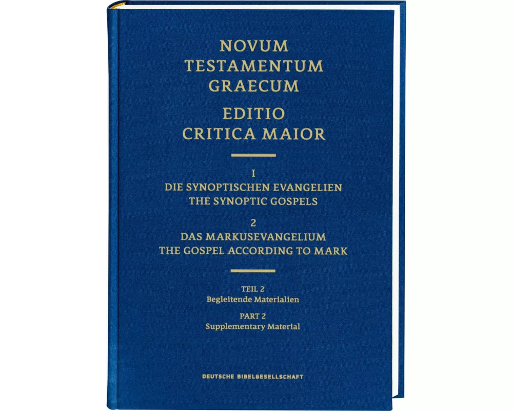 ECM I/2.2. Markusevangelium. Begleitende Materialien