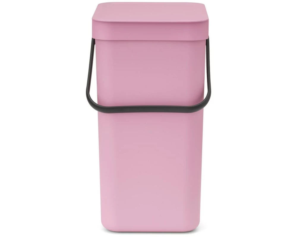 Brabantia Recyclingbehälter Sort & Go 12 l, Rosa