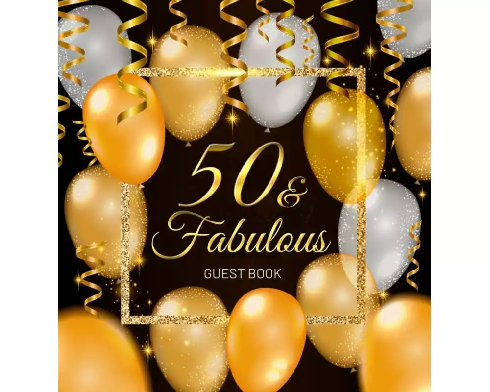 50th Birthday Guest Book