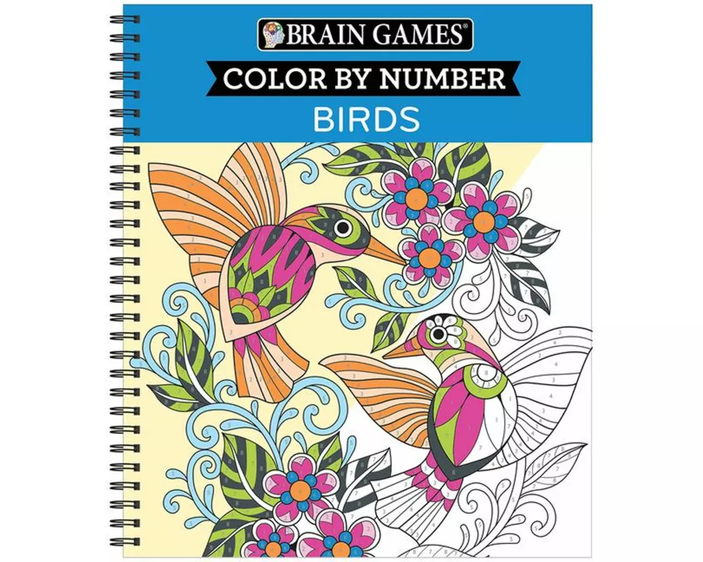 Brain Games - Color by Number: Birds