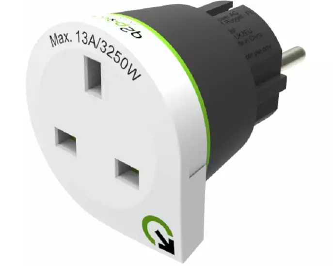Q2Power Country-Reiseadapter UK-EU