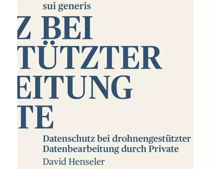 Datenschutz bei drohnengestützter Datenbearbeitung durch Private