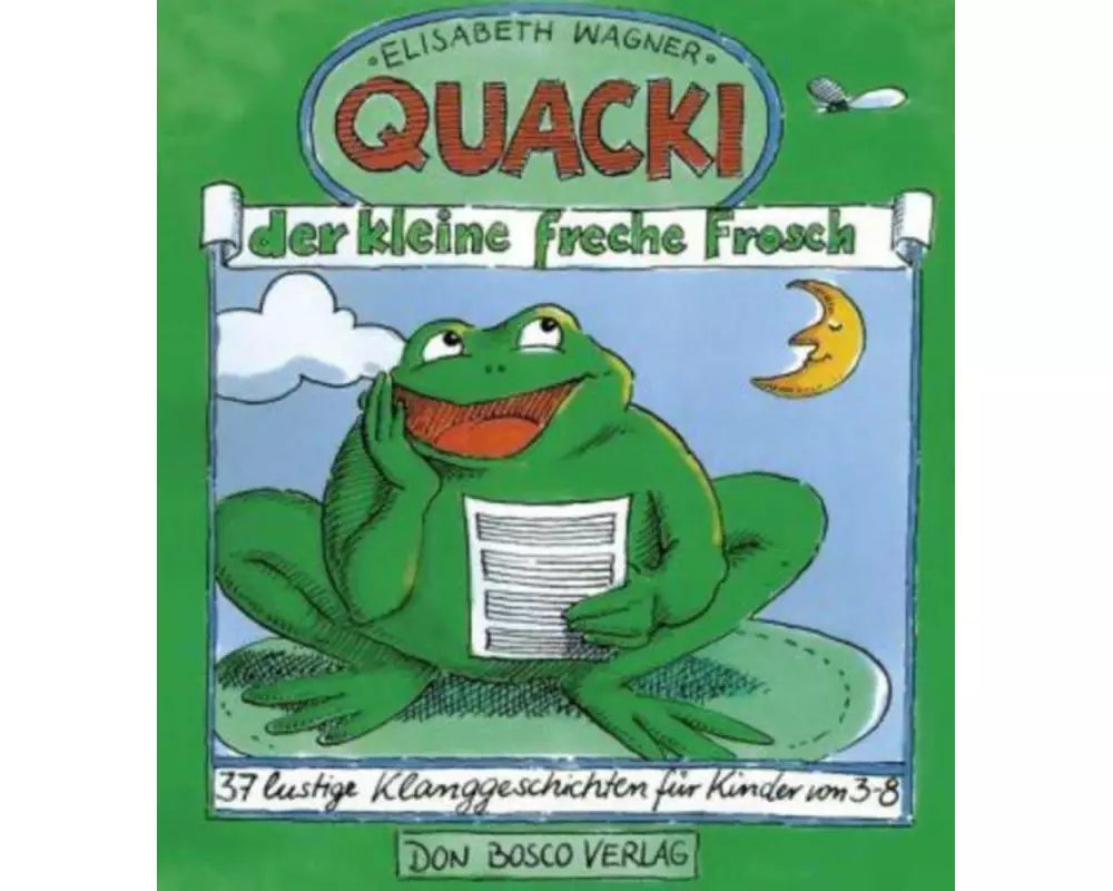 Quacki, der kleine, freche Frosch