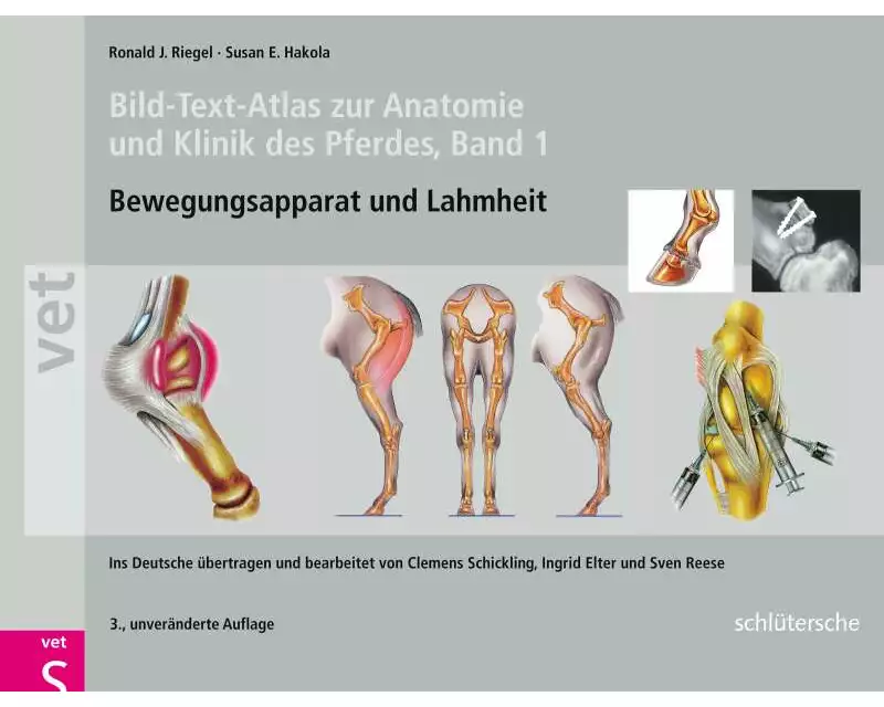 Bild-Text-Atlas zur Anatomie und Klinik des Pferdes