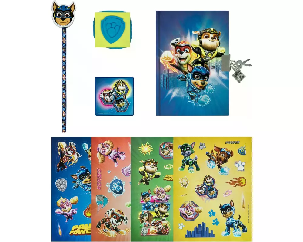 Undercover Tagebuch Set Paw Patrol 14 x 10.5 cm