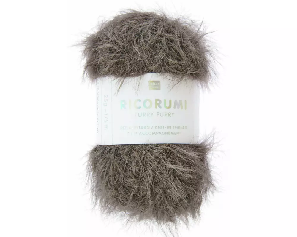 Rico Design Wolle Ricorumi Furry Furry Taupe