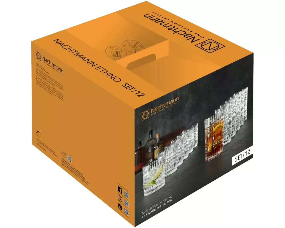 Nachtmann Ethno 434 ml,12-tlg., Transparent