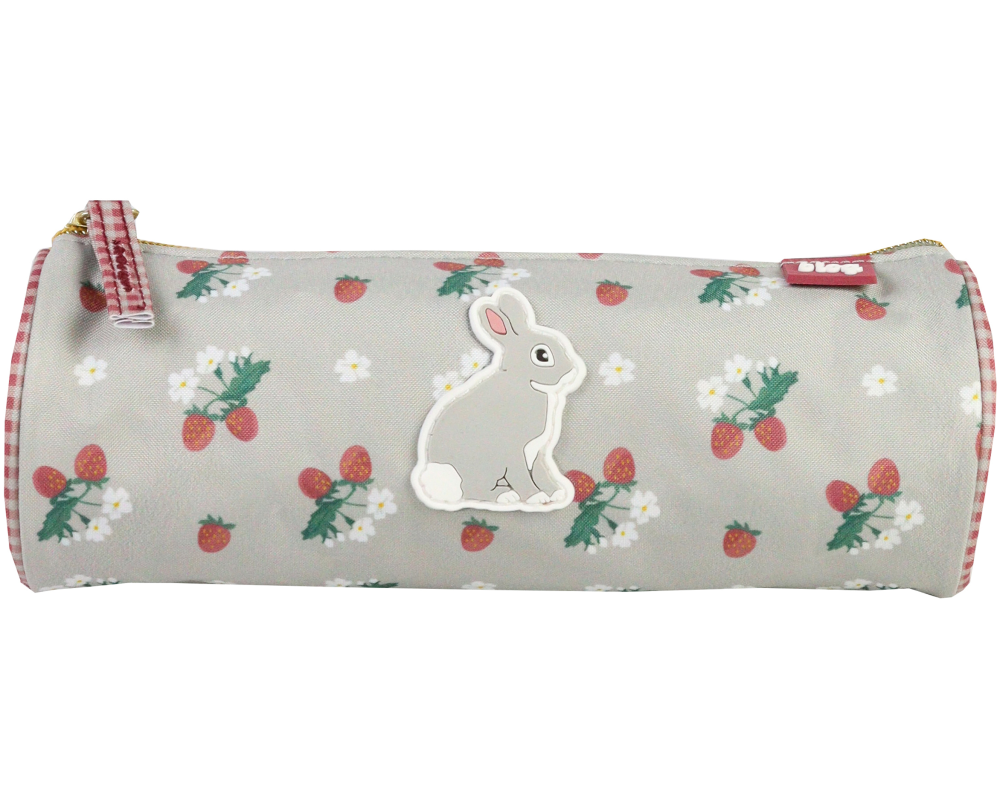 ANCOR Etui rund Sweet friends 111378 grau Bunny Round